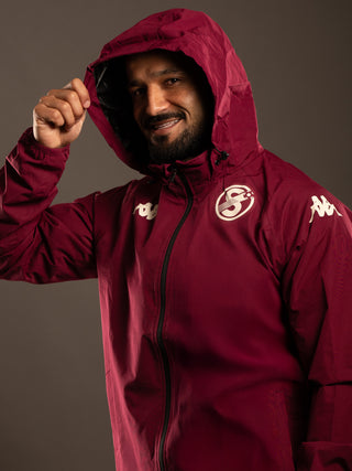 Jacket Impermeable Morada Saprissa