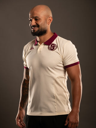 Camisa Polo Blanca Hombre