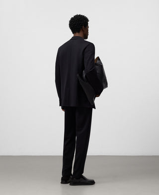 Blazer Desestructurado con Abertura Espalda