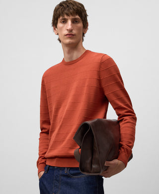 Sudadera de Punto con Tejido Rayas