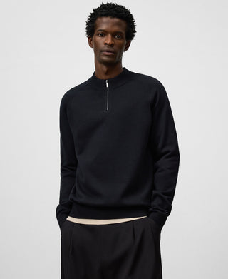 Sudadera Cuello Perkins de Algodón