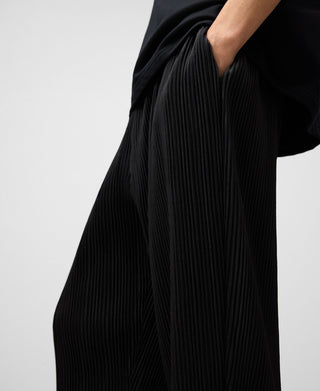 Pantalón Barrel de Crinkle con Bolsillos