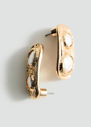 Aretes con Textura Combinados.