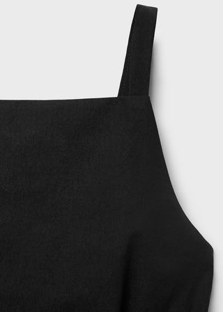 Blusa con Espalda Abierta Detalle de Lazos.