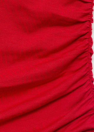 Blusa Escote Pico con Espalda Abierta.