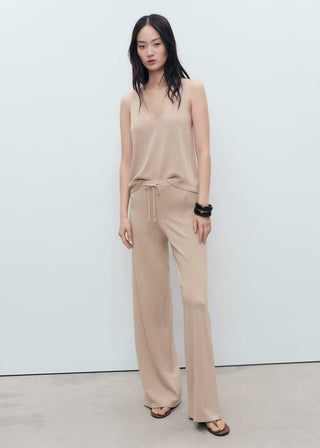 Camiseta de Tirantes Cuello Pico