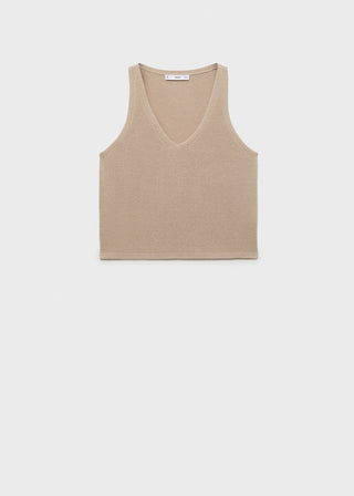 Camiseta de Tirantes Cuello Pico