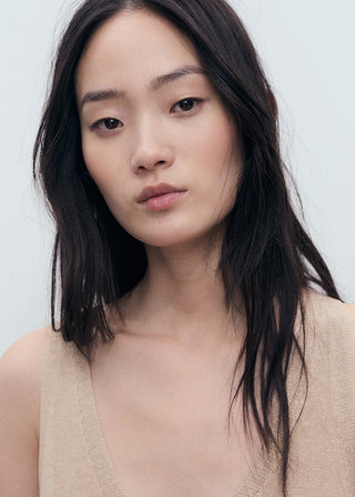 Camiseta de Tirantes Cuello Pico