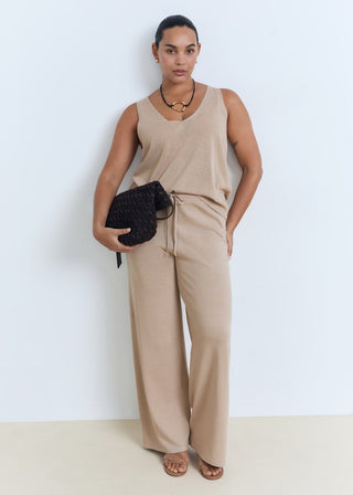 Camiseta de Tirantes Cuello Pico