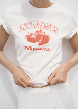 Camiseta Manga Corta con Gráfico