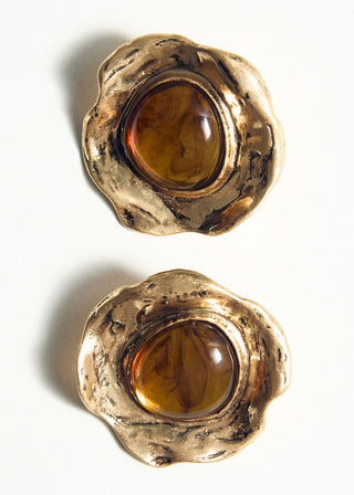 Aretes con Textura de Resina