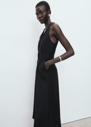 Vestido Camisero con Detalle de Cinturón