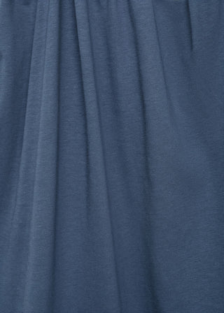 Vestido Largo con Detalle de Algodón.