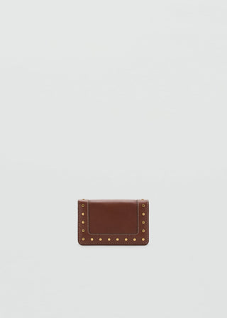 Billetera Pequeña con Detalle de Tachuelas