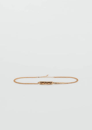 Cinturón con Cadena Metálica