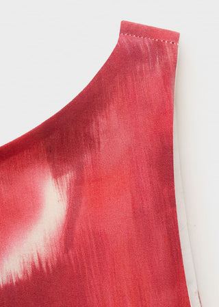 Vestido Midi con Estampado Floral