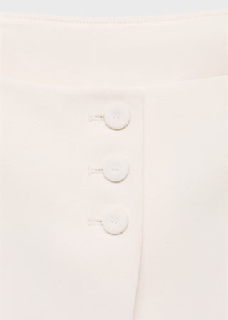 Blusa Crop con Detalle de Botones