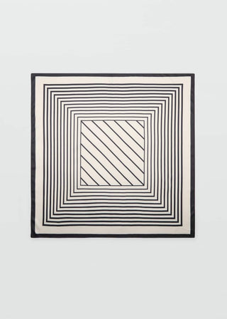 Pañuelo Estampado Rayas Geométrico