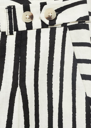 Pantalón con Cintura Elástica Estampado