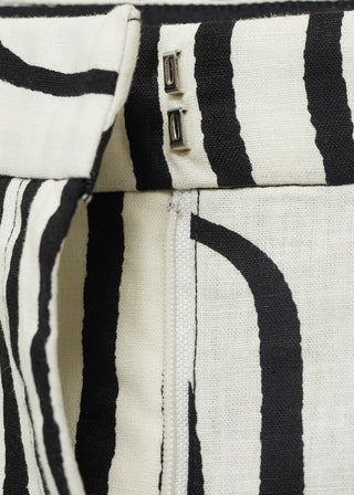 Pantalón con Cintura Elástica Estampado