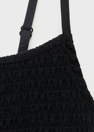 Vestido Entallado Cuello Cuadrado