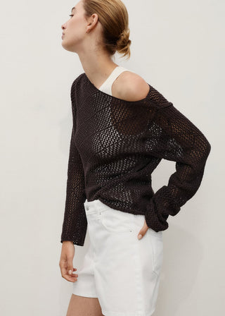 Shorts Denim Rectos Tiro Alto