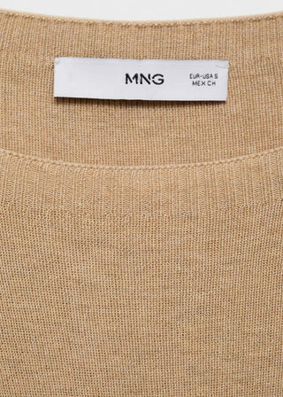 Sudadera Manga Corta de Punto Fino