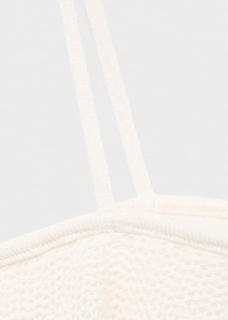 Blusa de Tirantes con Detalle Volante