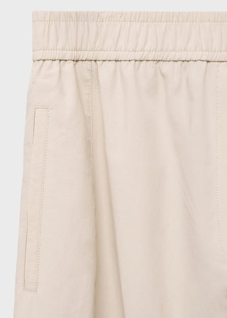 Pantalón Talle Medio con Cintura Elástica