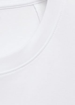 Camiseta Cuello Redondo de Algodón