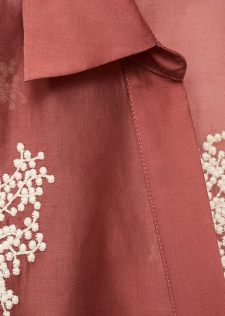 Camisa Manga Larga con Bordado