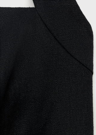 Enterizo con Cuello Halter de Lino.