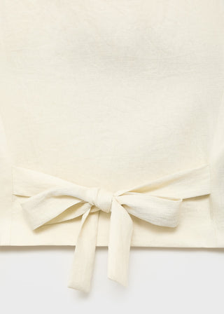 Chaleco con Botones Detalle de Lazo