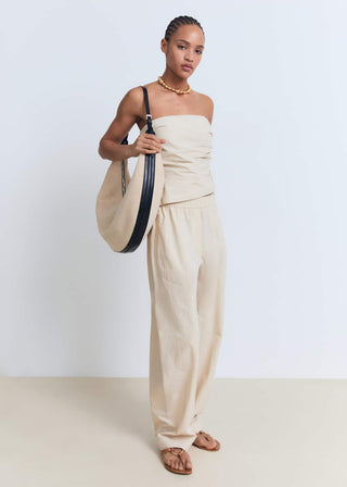 Blusa Asimétrica Escote Palabra de Honor