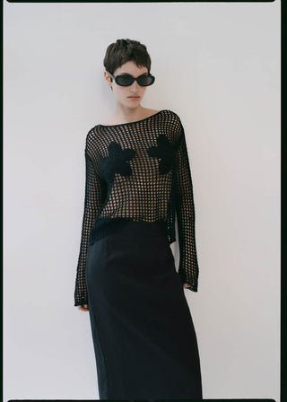 Blusa con Detalles Florales Bordados