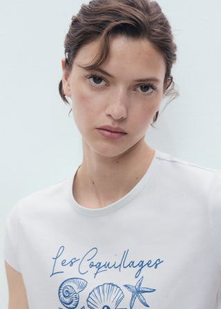 Camiseta Manga Corta con Gráfico