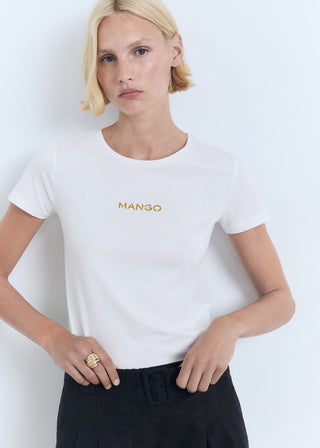 Camiseta Manga Corta con Logo