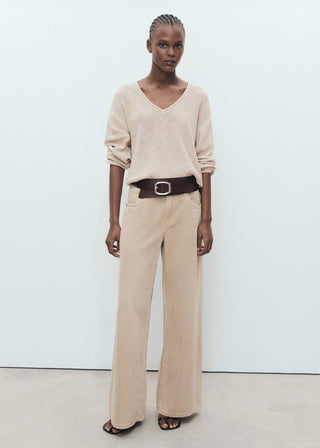 Sudadera Cuello V de Punto