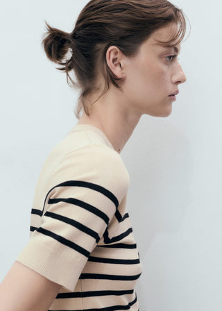 Camiseta Manga Corta de Punto