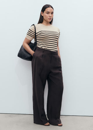 Camiseta Manga Corta de Punto