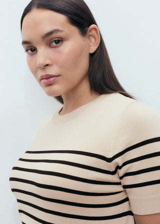 Camiseta Manga Corta de Punto