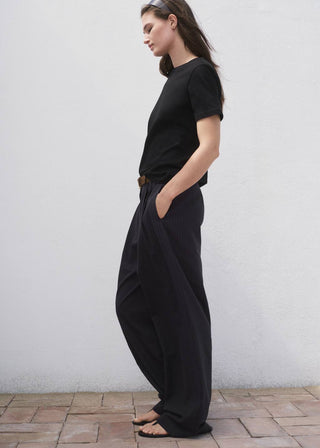 Camiseta Manga Corta de Algodón