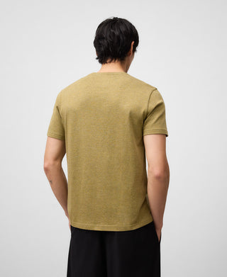 Camiseta Manga Corta con Logo Bordado