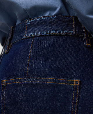 Jeans Barrel con Bolsillos Delanteros