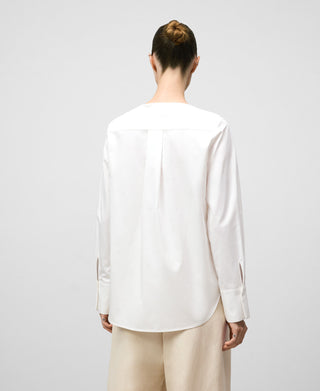 Camisa Manga Larga con Escote Barco