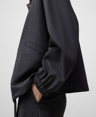 Chaqueta Bomber con Puño Elástico