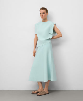 Sudadera de Punto con Piezas Laterales.