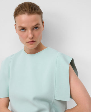 Sudadera de Punto con Piezas Laterales.