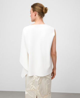 Blusa sin Mangas con Detalle Lateral.