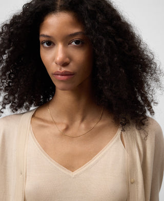 Blusa Semitransparente de Punto